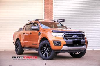 FORD RANGER AVALANCHE GLOSS BLACK MILLED ACCENTS
